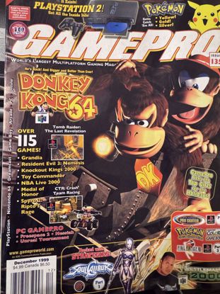 Picture of للبيع مجلة قيمز gamepro اصدار 1999/12 