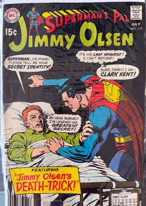 صورة Jimmy Olsen #121 (1969) – Silver Age DC 
