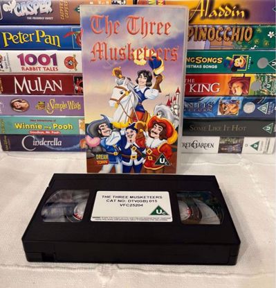 Picture of the three musketeers vhs