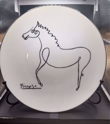 Picture of طبق فني دائري - بيكاسو ( الحصان )
