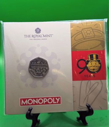 صورة Monopoly ‎ ‎بمرور 90 عامًا قطعة تذكارية 