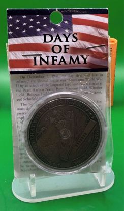 صورة ‎ميدالية تذكارية أمريكية بعنوان “Days of Infamy