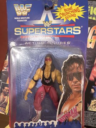 Picture of لعبة المصارع bret hart جديد على تغليف المصنع 
