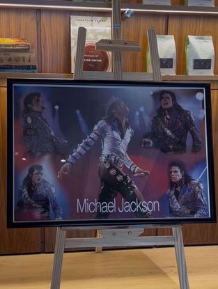 Picture of بوستر مبروز حجم كبير لمايكل جاكسون 