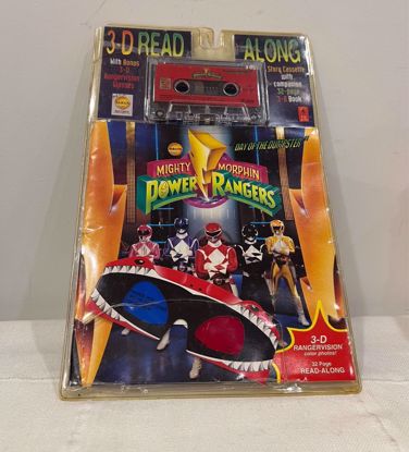 صورة قصه بور رينجر + نظاره 3D + شريط كاسيت 1994