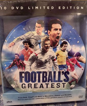 صورة 10 DVD’s FOOTBALL’s GREATEST SEALED