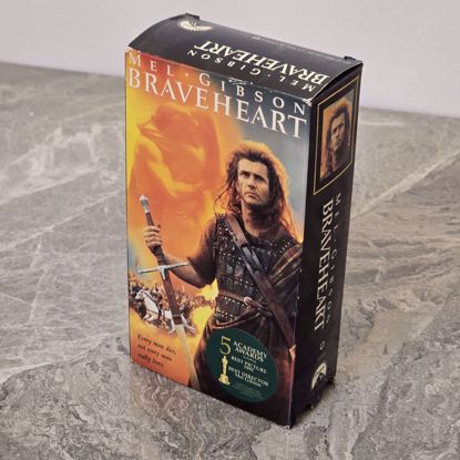 Picture of Braveheart VHS tape, special edition.........