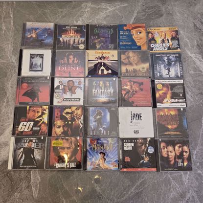 Picture of 25 assorted CDs in excellent condition, some of them sealed