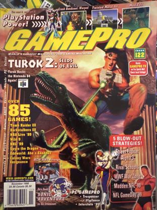 Picture of مجلة gamepro العدد ١٢٢ سنة ١٩٩٨